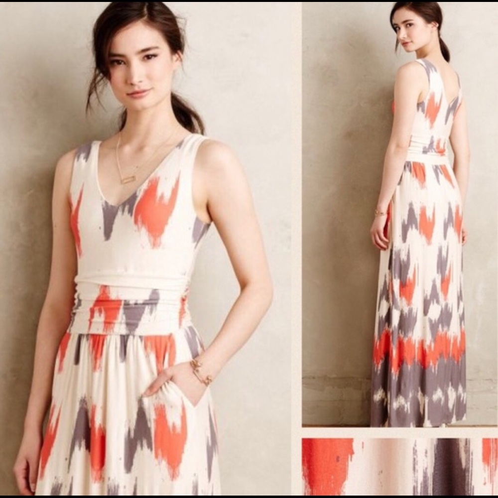Anthropologie Maeve Sabine maxi dress